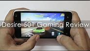 HTC Desire 501 Mid Range Android Phone Gaming Review