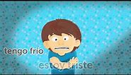 Sentimientos in Spanish. Song to learn how to name the Feelings in Spanish for kids