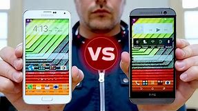 Samsung Galaxy S5 vs HTC One M8 | Pocketnow