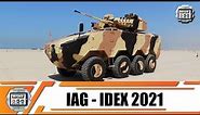 IDEX 2021 IAG unveils new Rila 8x8 Infantry Fighting Vehicle Rila Xtreme MRAP anti-riot water cannon