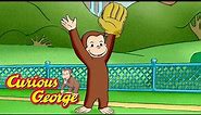 Curious George 🐵 George's first baseball game 🐵 Kids Cartoon 🐵 Kids Movies