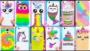 15 DIY UNICORN PHONE CASES | Easy & Cute Phone Projects & iPhone Hacks