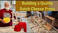 How to Make a Cheese Press / Dutch Style Cheese Press