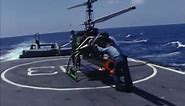 Gyrodyne QH-50 DASH (Drone Anti-Submarine Helicopter) operating from USS Wallace L. Lind in 1963