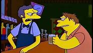 The Simpsons. Barney's tab.