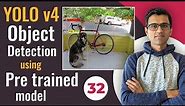 Object detection using YOLO v4 and pre trained model | Deep Learning Tutorial 32 (Tensorflow)
