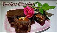 Snickers Chocolate Recipe| How to make snickers bar at home| Valentines day special
