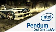 NFS MOST WANTED on Intel Pentium Dual-Core E2160 1.8GHz | 4gb ram DDR2 | Intel GMA 3100
