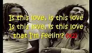 Bob Marley - Is This Love? (+ Lyrics/Letra)