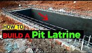 How to Build a VENTILATED IMPROVED PIT LATRINE (Public Health Engineering)|Sanitation Facilities