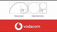Vodacom Logo with A Secret Design Method and Techniques