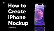 How to Create iPhone Mockup in Adobe Photoshop| Как сделать мокап айфона в фотошопе.