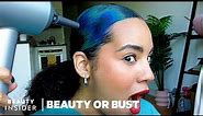 Holographic Hair Dye Changes Color With Heat | Beauty Or Bust | Beauty Insider