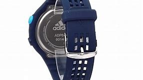 adidas ADP6123 Blue Digital Watch With Polyurethane Band