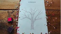 Free Wedding Fingerprint Tree Template To Download & Print