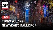 New Year’s countdown 2024: Watch the New York ball drop