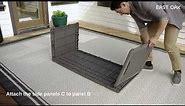 HOW TO_East Oak 100 Gallon Deck Box Installation