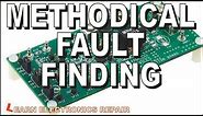 Pure Electronics Repair. Learn Methodical Fault Finding Techniques / Methods To Fix Almost Anything