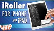 Liquid-free screen cleaner for any touchscreen [iRoller]