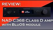 NAD C368 BluOS streaming dac/amplifier