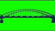FREE HD Green Screen BRIDGE WITH TRAIN