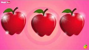 An Apple A Day - English Nursery Rhymes - Cartoon/Animated Rhymes For Kids