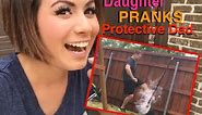 Daughter Pranks Protective Dad (Pressure Washer)