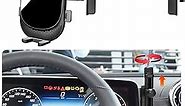 Car Phone Holder for Mercedes-Benz C-Class & GLC-Class Auto Accessories[only For 12.3-inch Screen，Include：2022-2023 C Class Sedan C300/C300 4MATIC/AMG C43 & 2023 GLC Class GLC300 4MATIC/GLC300]