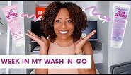 VERSUS| MISS JESSIE'S PILLOW SOFT CURL & JELLY SOFT| A WEEK IN MY WASH N GO| WHICH IS BETTER?!?!?