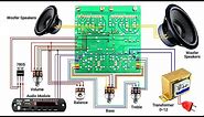 La4440 Amplifier Circuit Complete Wiring And Diagram | How to Wiring La4440 Amplifier | You Like E.