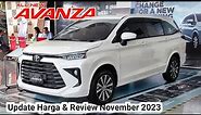 Update Harga Toyota Avanza 2023 & Review November 2023