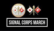 Signal Corps March (song) - 10 minutes loop for 25 series, Georgia Fort Gordon, ARMY Signals Corp