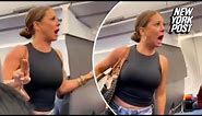 New video of 'he's not real' airplane incident shows what happened before meltdown