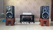 ลำโพง AIWA SX-S555 Made in Japan