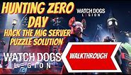 Hunting Zero Day - Hack The MI6 Server Puzzle Solution (Watch Dogs Legion)