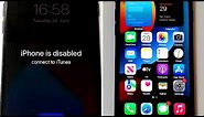 iPhone is Disabled Connect To iTunes iPhone 7, How to Unlock iPhone 7 Forgot Password with Computer