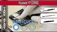How to disassemble 📱 Huawei Y7 2019 (DUB-LX1) Take apart Tutorial
