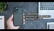 Salah Satu Clear Case terbaik, Unboxing Spigen Ultra Hybrid Matte Black iPhone 11 Pro