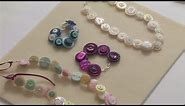 How To Do Button Jewellery
