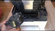 HP Laser 135a 135w 135r 137fnw - Replacing the Toner Cartridge W1106A 06A