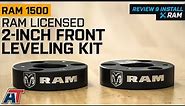 2006-2018 4WD RAM 1500 RAM Officially Licensed 2-Inch Front Leveling Kit Review & Install