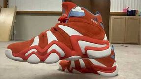 “On foot” Adidas Crazy 8 (Team Orange)