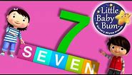 Number 7 Song | Nursery Rhymes for Babies by LittleBabyBum - ABCs and 123s