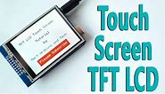 Arduino Touch Screen TFT LCD Tutorial