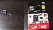 ImageMate Pro SanDisk microSDXC UHS-1 Card with adapter