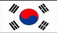 South Korea Flag and Anthem