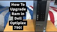 How To Upgrade/Replace the RAM in Dell Optiplex 790!