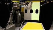 Robotic Sanding, Washing & Drying An Aircraft Fuselage with FANUC’s New P-350iA/45 Robot