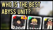 Who is the BEST Unit to Get With Your Abyss Token in Anime World Tower Defense