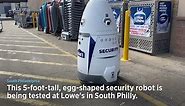 Security robots are at Philly Lowe’s stores. Some have already nicknamed them ‘snitchBOTs’